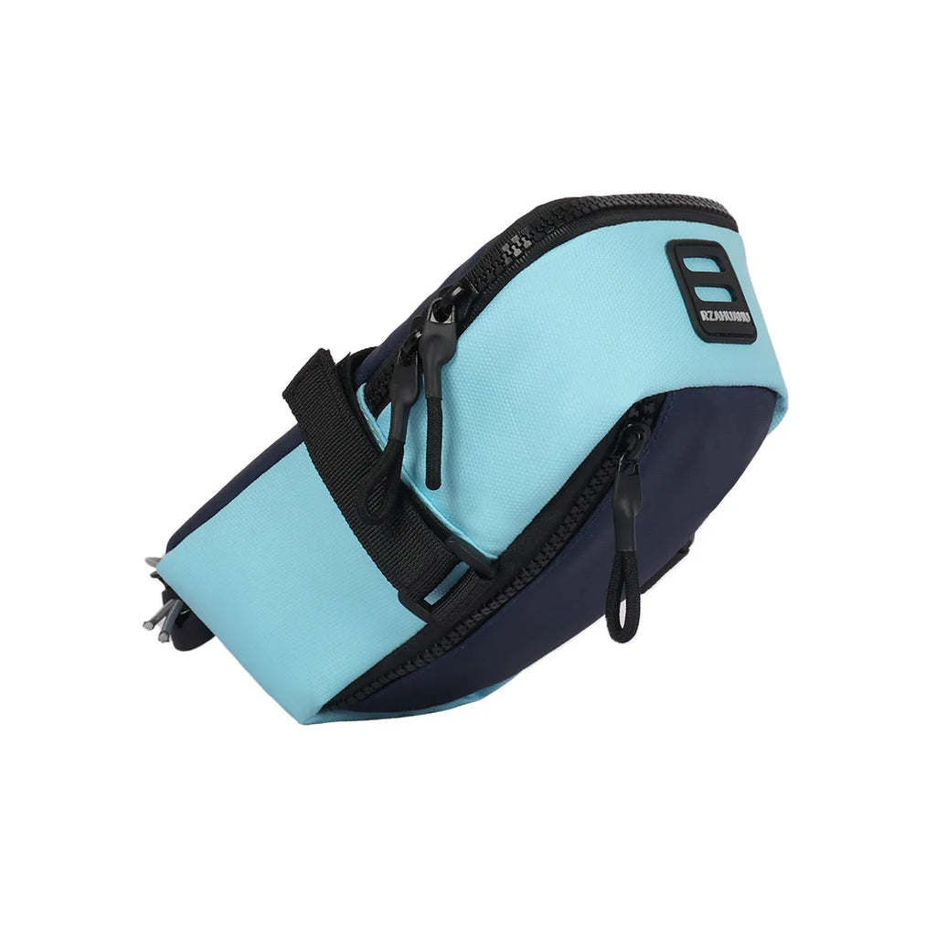 Ultralight Waterproof Bike Saddle Bag – MTB Seat Storage Pouch Bike Saddle Bag Nixie Blue