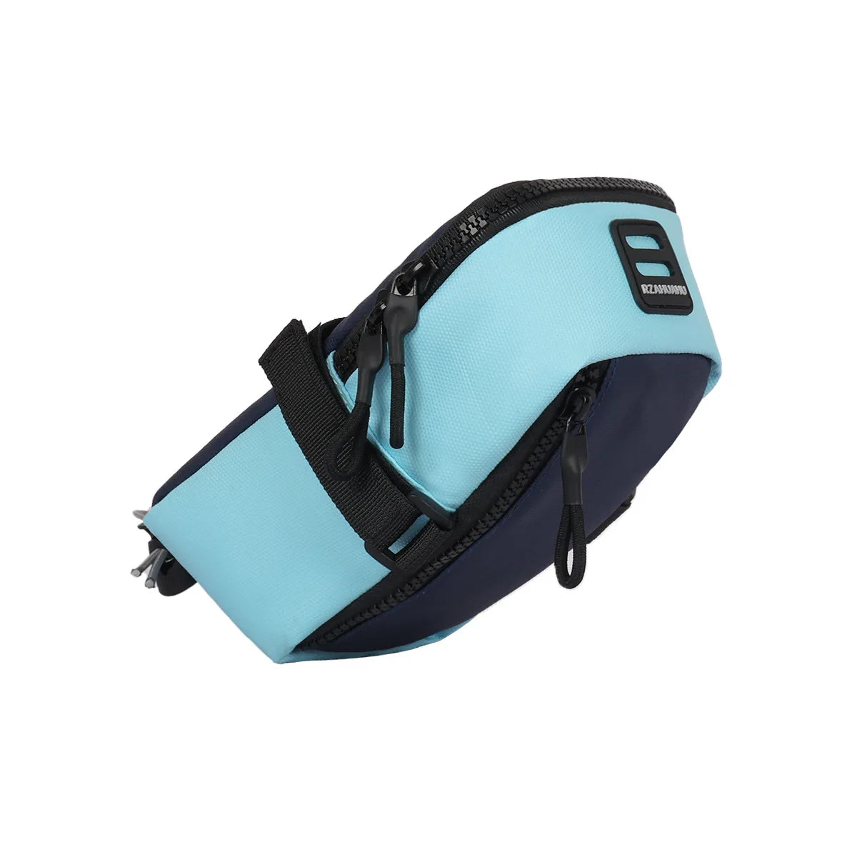 900D Bike Saddle Bag – Lightweight Waterproof Cycling Seat Bag Cycling Saddle Bag Nixie Blue