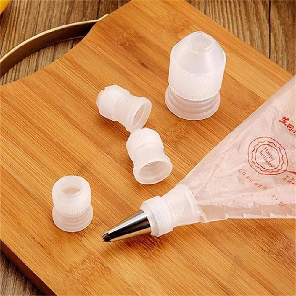 Piping Bag Coupler Nozzle Converter – Cake Decorating Tool