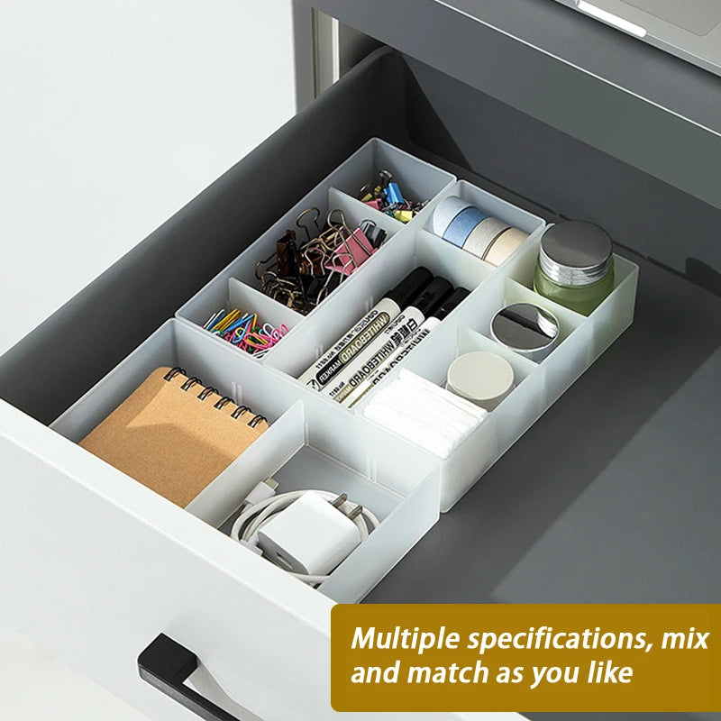 Japanese Multi-Compartment Drawer Organizer – Transparent Drawer Organizer Nixie