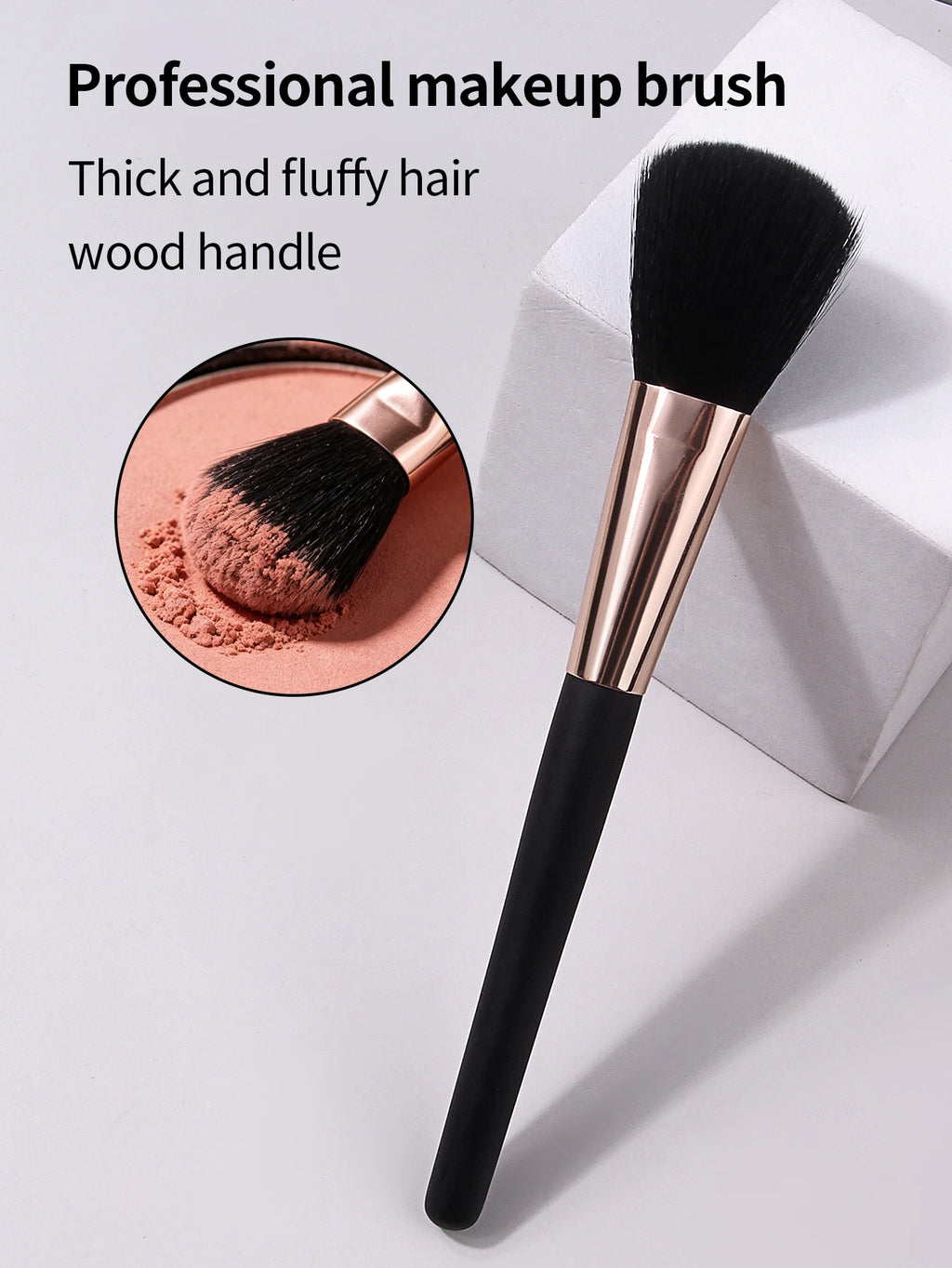 Round Head Makeup Brush – Contour, Blush & Highlight Makeup Brush Nixie