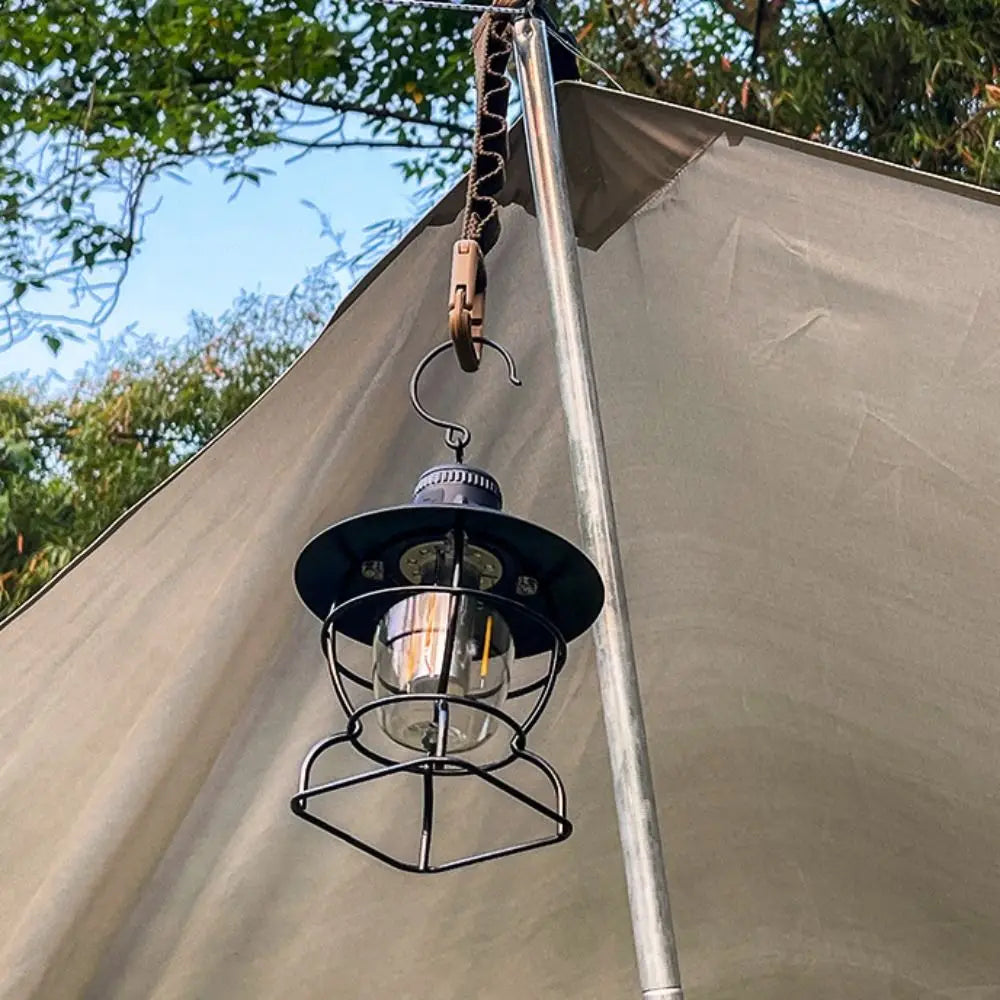 Camping Clothesline Strap with Rings – Portable Hanging Rope Camping Clothesline Strap Nixie
