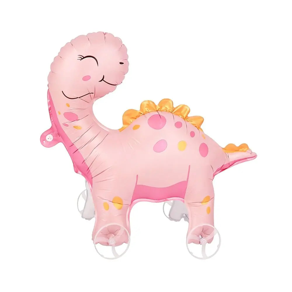 4D Dinosaur Walking Foil Balloon with Wheels | Party Décor Party Foil Balloon Nixie