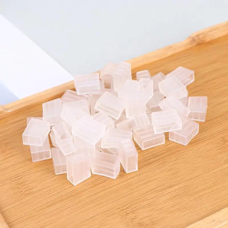 50Pcs Silicone End Caps for 220V 2835 5050 LED Neon Strip LED Strip Accessory Nixie