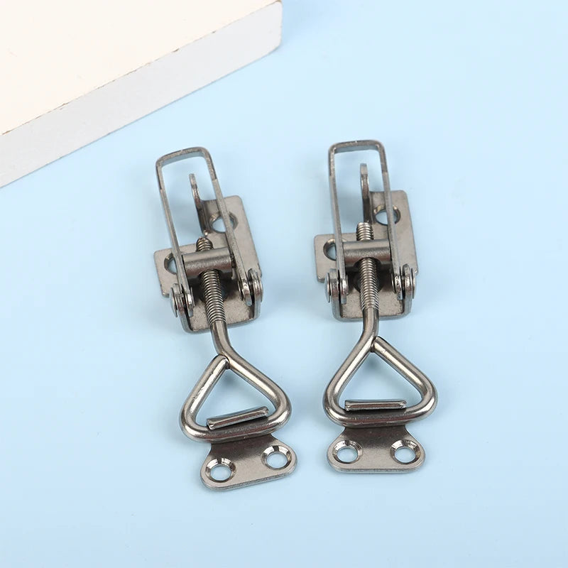304 Stainless Steel Marine Deck Hasp Lock Latch Clamp Fastener Marine Hasp Latch Nixie