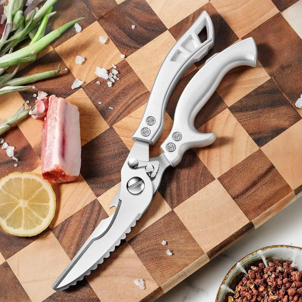 4-in-1 Heavy-Duty Poultry Shears Stainless Steel Kitchen Scissors Poultry Kitchen Shears Nixie