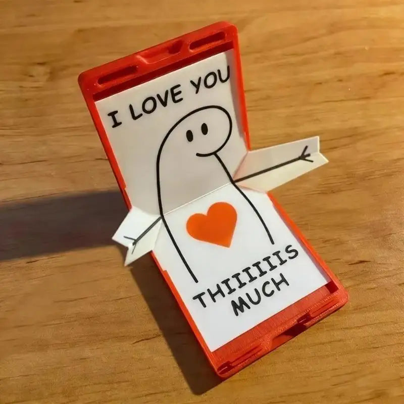3D Printed Love Mailbox Desktop Ornament – Cute Novelty Gift Desktop Decor Ornament Nixie Default Title