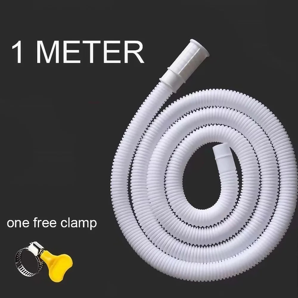 Plastic Drain Hose for AC & Washing Machine – 1/2/3m Appliance Drain Hose Nixie 1meter
