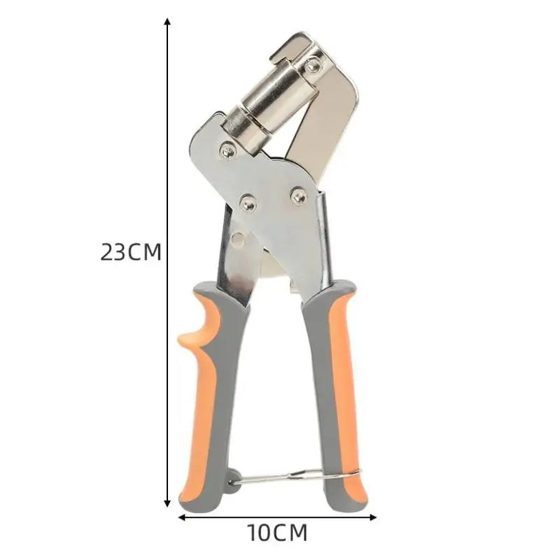 10mm Eyelet Pliers – Grommet Hole Punch Kit for Leather & Canvas Grommet Hole Punch Pliers Nixie