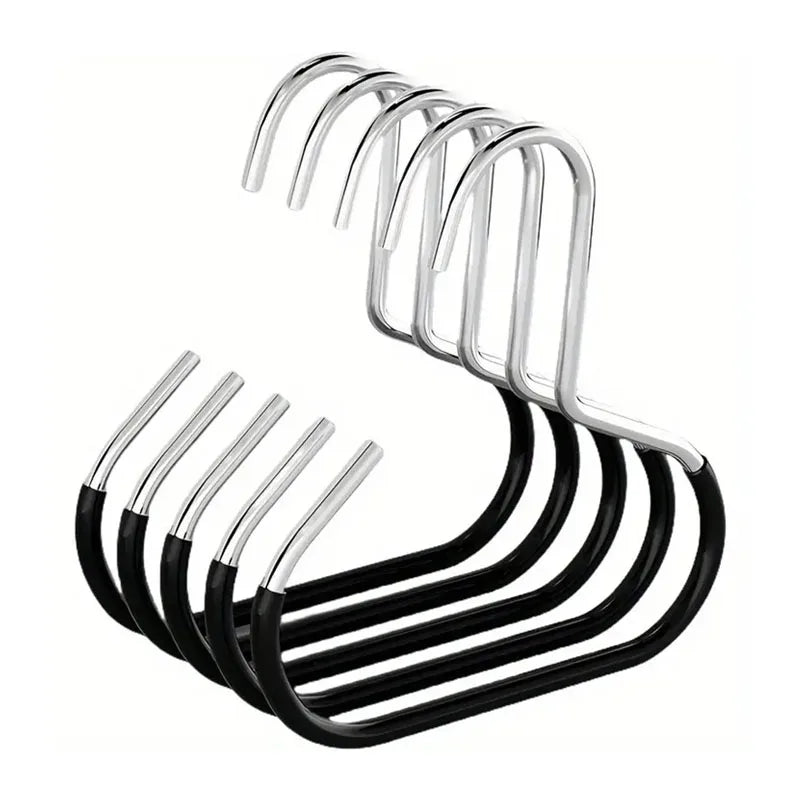 5-Pack Wall Mount Baseball Cap Rack & Hat Hanger Organizer Hat Rack Organizer Nixie black-5pcs