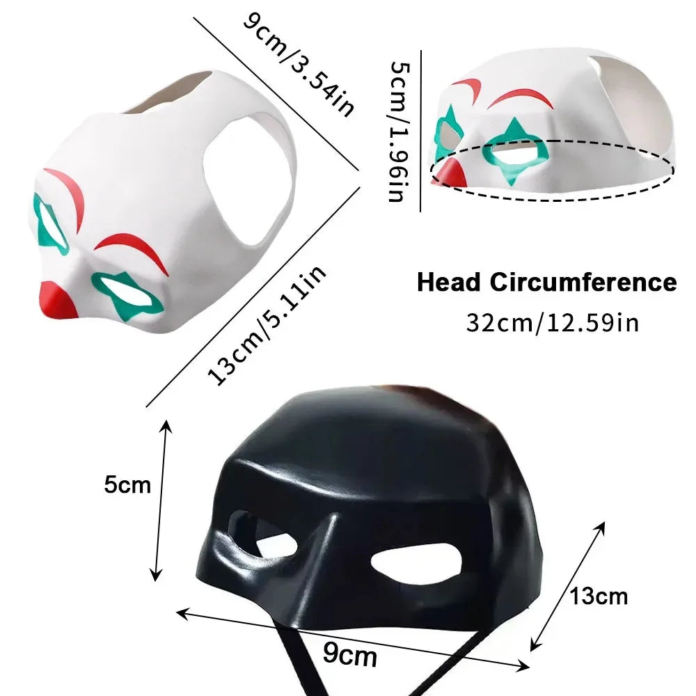 Halloween Cosplay Cat Mask – Bat, Clown & Pet Costume Masks Pet Costume Mask Nixie