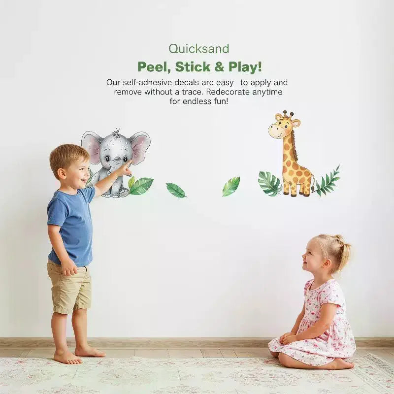 Forest Animals Kids Wall Stickers – Nursery Vinyl Decals Kids Wall Decals Nixie Default Title