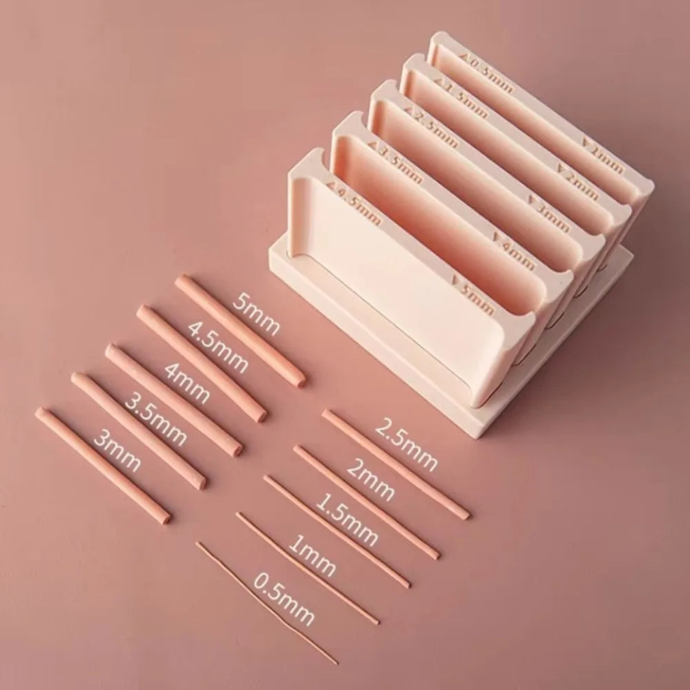 Clay Strip Rolling Mold 0.5–5mm | DIY Pottery Tool