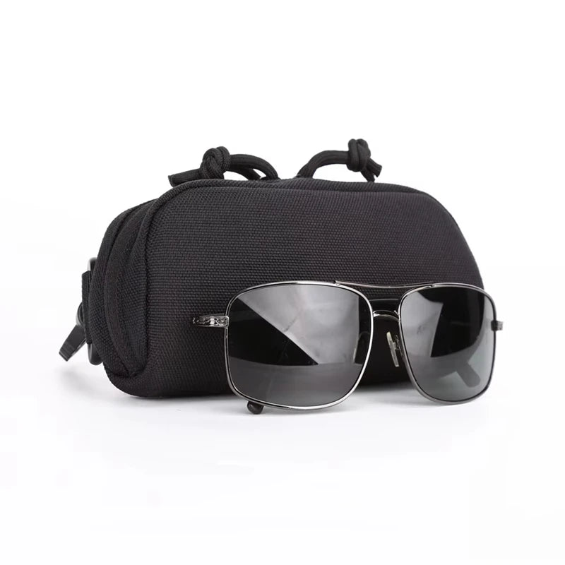 Tactical MOLLE Eyeglass Case | 1000D Nylon, Shockproof