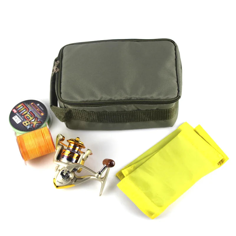Waterproof Fishing Reel Bag – 3 Adjustable Compartments | Nixie