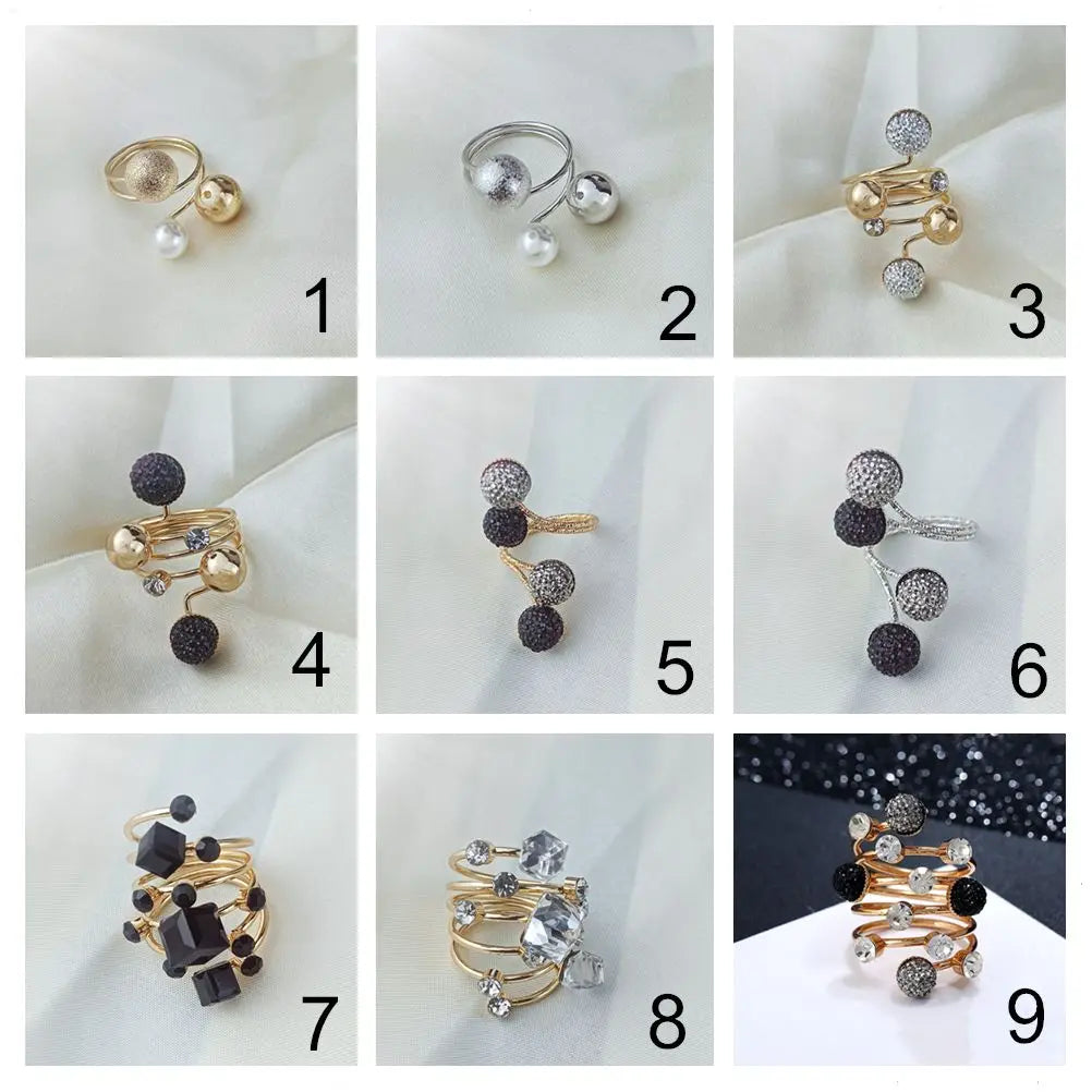 Rhinestone Crystal Scarf Buckle Brooch Pin | DIY Shawl Clip Brooch Pin Nixie