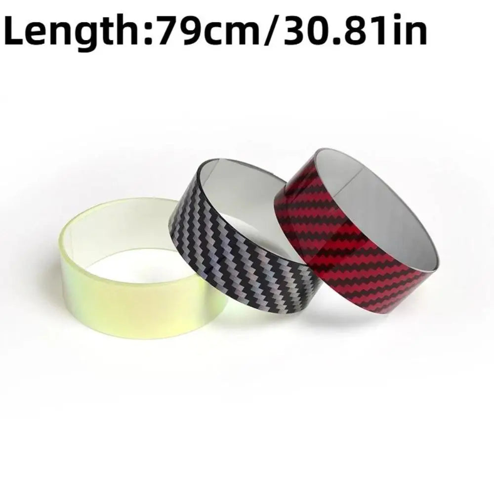 Laser Glitter Pickleball Racket Edge Protective Tape Sticker