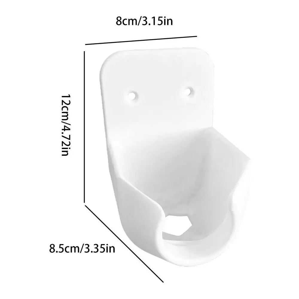 Wall Mount Garden Hose Nozzle Bracket & Hook with Screws