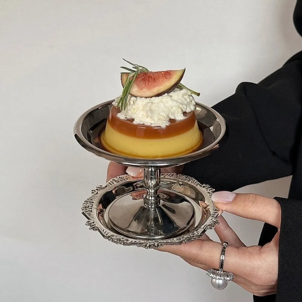 304 Stainless Steel Petal Dessert Goblet – Retro Ice Cream Cup