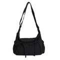 Large Capacity Pleated Cloud Crossbody Shoulder Tote Bag Women Crossbody Shoulder Bag Nixie BB-1233 Black