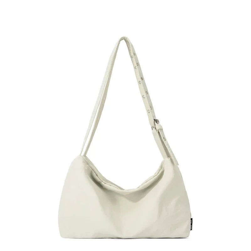 Nixie Vintage Nylon Tote Bag – Lightweight Shoulder Bag Nylon Tote Bag Nixie
