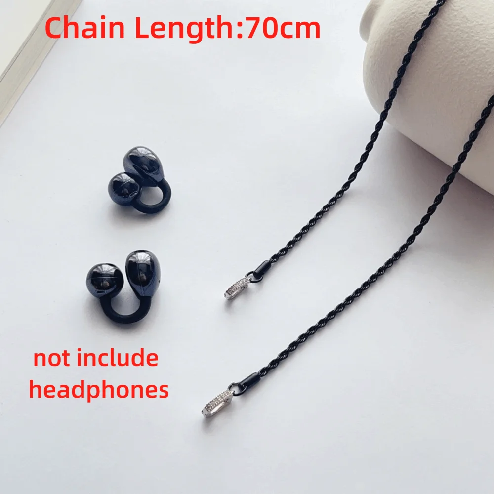 Stainless Steel Earphone Chain Necklace for Huawei Freeclip2 Earphone Chain Necklace Nixie