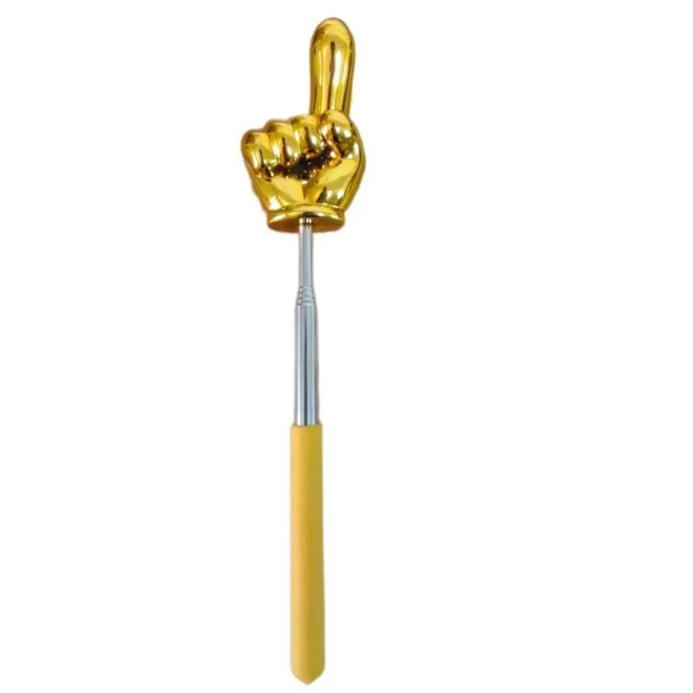 Retractable Teaching Pointer Stick – Finger Tip, Non-Slip Teaching Pointer Stick Nixie Large finger-gold