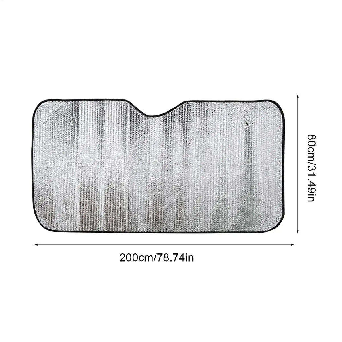 Large Truck Windshield Sunshade – Aluminum Foil UV Protector Windshield Sunshade Nixie