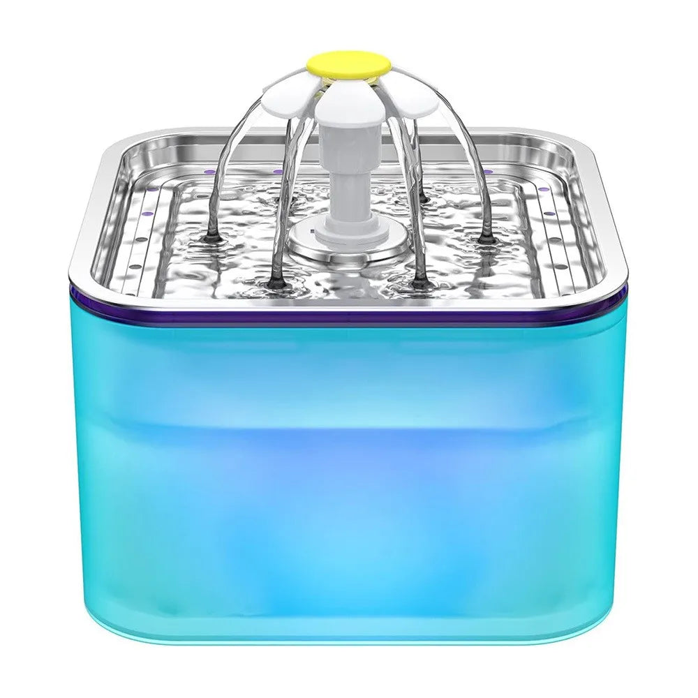 Nixie 3.2L Automatic Cat Dog Water Fountain USB Circulating Bowl Pet Water Fountain Nixie Red 3L