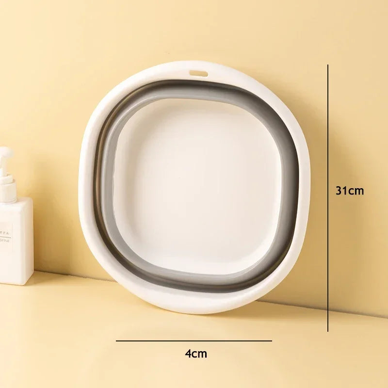 Foldable Wash Basin Portable Collapsible Bucket – S/M/L