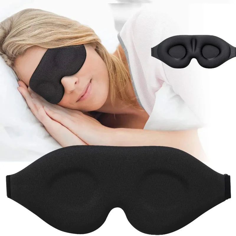 Nixie 3D Blackout Sleep Mask – Breathable & Adjustable