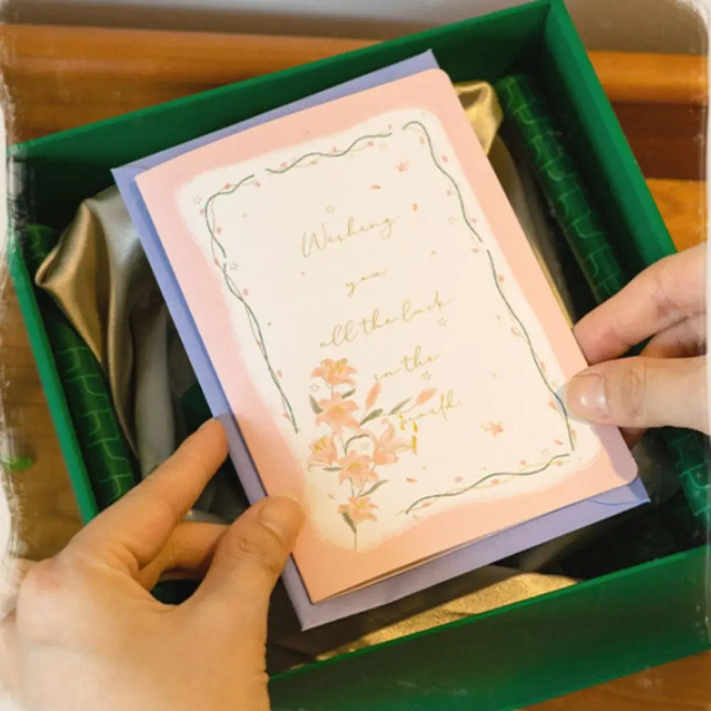 3D Pop-Up Flower Greeting Card – Handmade Valentine's Day Card 3D Greeting Card Nixie