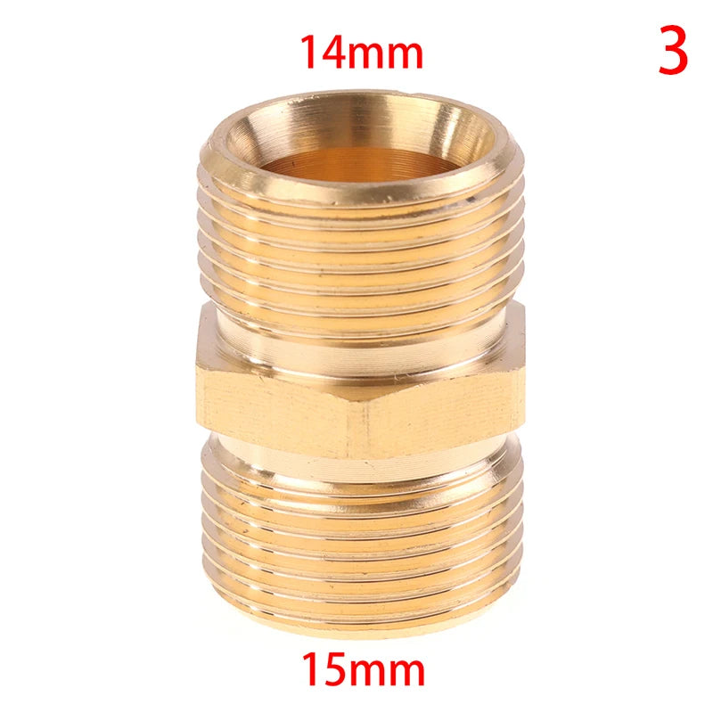 M22 Brass Hose Connector Adapter for Pressure Washers Hose Connector Adapter Nixie M221415