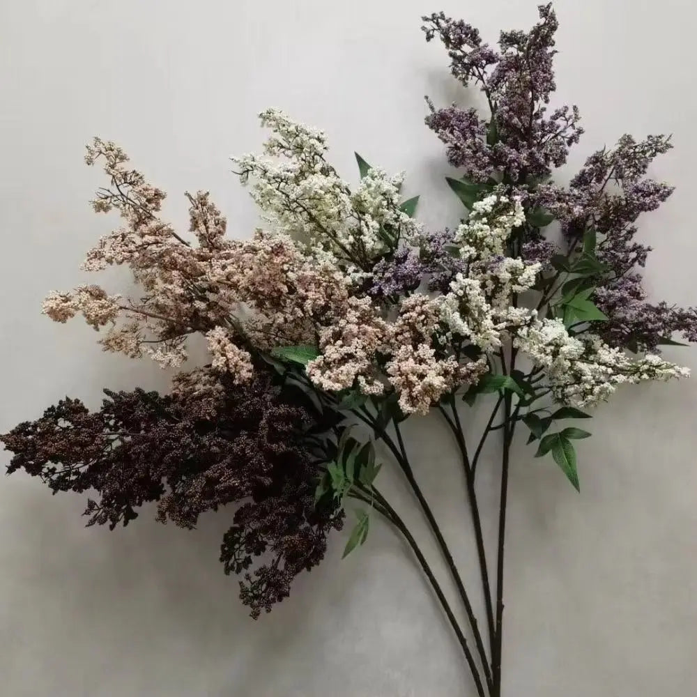 Artificial Nandina Berry Branch – Lifelike Faux Vase Filler Artificial Floral Branch Nixie