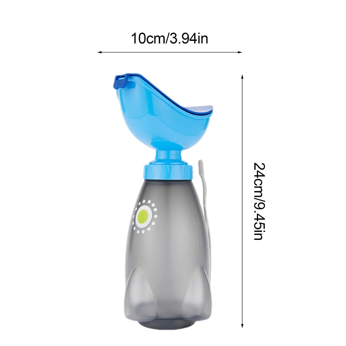 Portable Unisex Urinal Bottle with Lid & Funnel | Travel