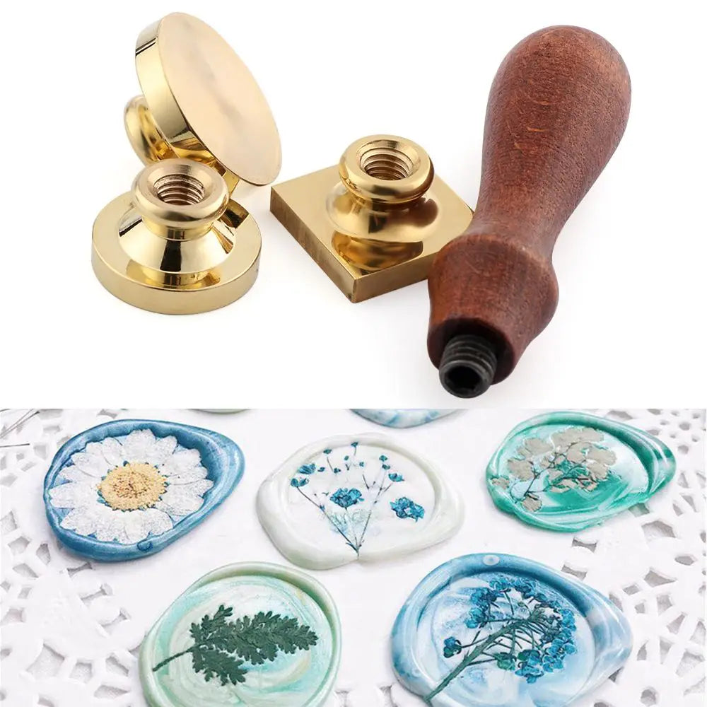 Copper Wax Seal Stamp Head – Wedding & Christmas Cards Wax Seal Stamp Nixie
