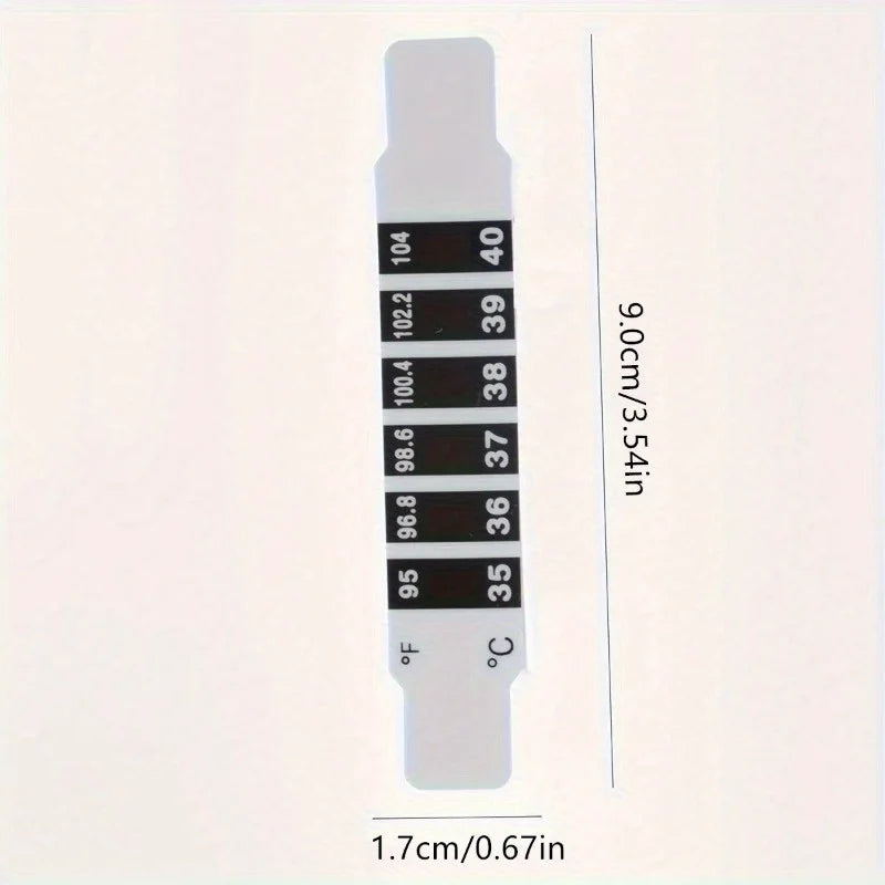 Forehead Strip Thermometer for Baby & Kids – 5 or 10 Pcs