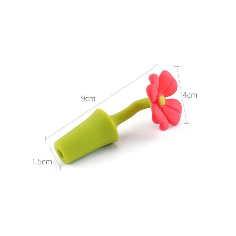 Silicone Wine Bottle Stopper Flower Design – Leak-Proof Wine Bottle Stopper Nixie