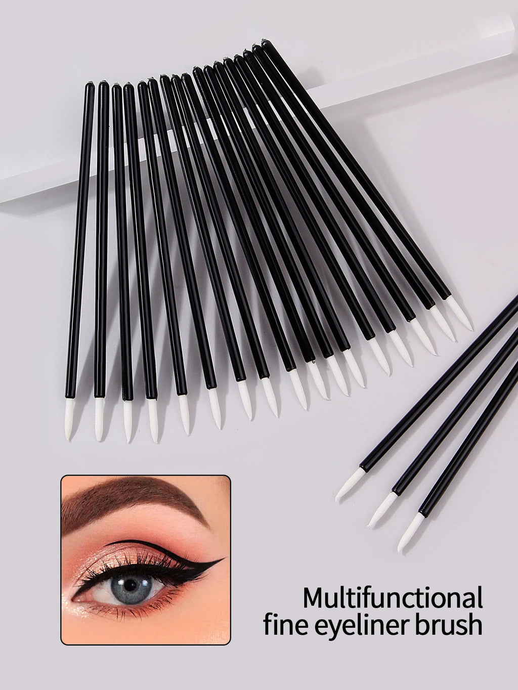 60-Piece Eye Makeup Brush Set with Storage Box | Nixie Eye Makeup Brush Set Nixie