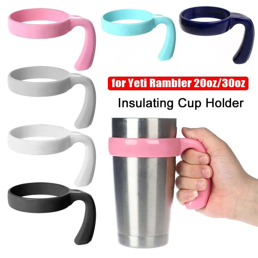 Tumbler Cup Handle for 20oz & 30oz Water Bottles – 6 Colors Tumbler Cup Handle Nixie