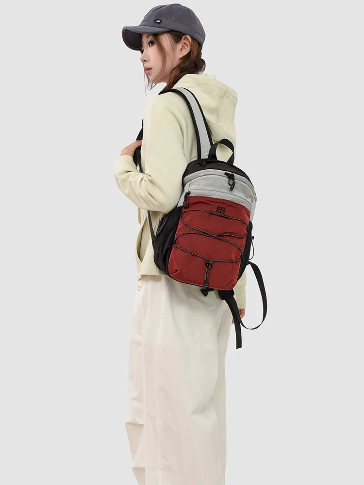 Nixie Mini Backpack Women Color-Block Lightweight Hiking Bag