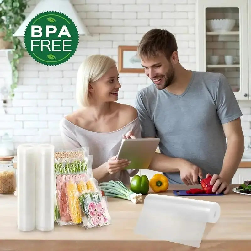 BPA-Free Vacuum Sealer Bags – Sous Vide, Freezer & Meal Prep Vacuum Sealer Bags Nixie