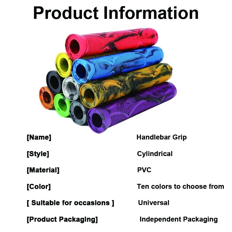 BUCKLOS 160mm MTB Bike Handlebar Grips – Anti-Slip Rubber Bike Handlebar Grips Nixie