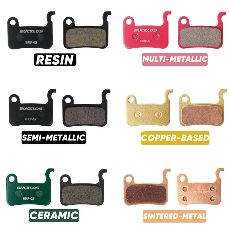 BUCKLOS Disc Brake Pads for Shimano A01S M07 M535 MTB & Road Bike Disc Brake Pads Nixie