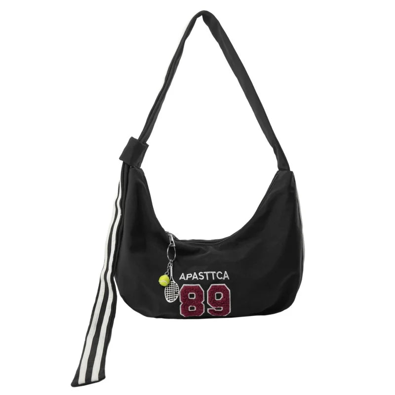 Nixie Unisex Canvas Shoulder Bag – Large Capacity Crossbody