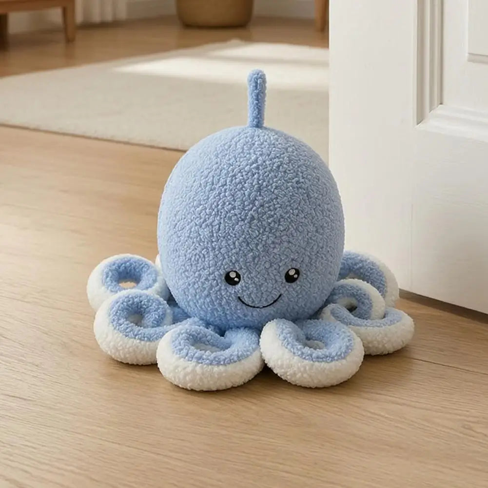 Plush Octopus Door Stopper – Weighted Fabric Doorstop