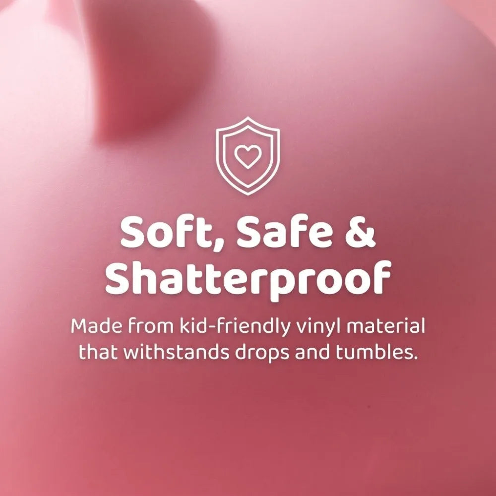 Cute Cartoon Piggy Bank for Kids – Vinyl Coin Money Box Kids Piggy Bank Nixie
