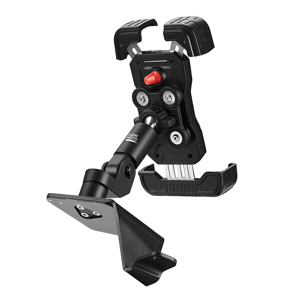 360° Phone Holder for Can-Am Maverick X3 | Anti-Vibration Mount UTV Phone Mount Nixie Shockproof Holder