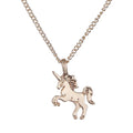 Unicorn Pendant Necklace Gold Plated Zinc Alloy – Women's Fashion Pendant Necklace Nixie Golden