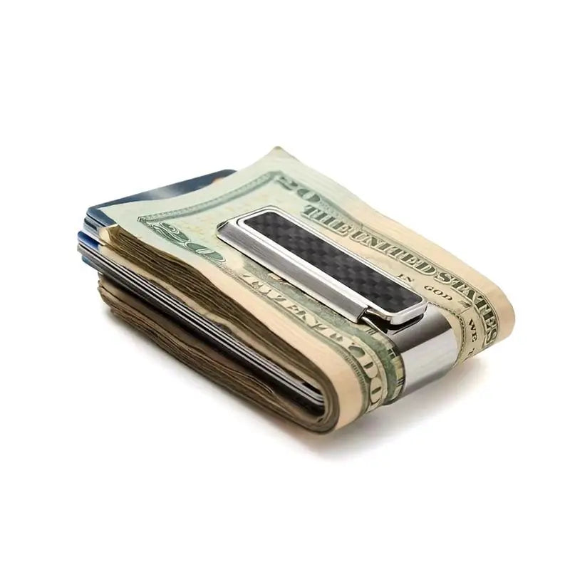 Stainless Steel Slim Money Clip & Card Holder | JETTING Metal Money Clip Nixie